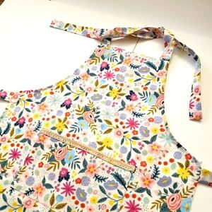 NEW Handmade Cotton Floral Kids Apron